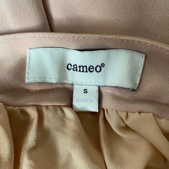 Cameo S leather flare mini‎ skirt NWOT - Picture 7 of 7